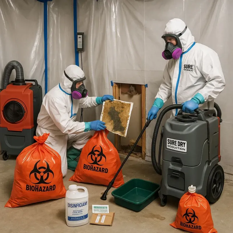 Contaminated Water Handling Protocols process in Varnell, GA