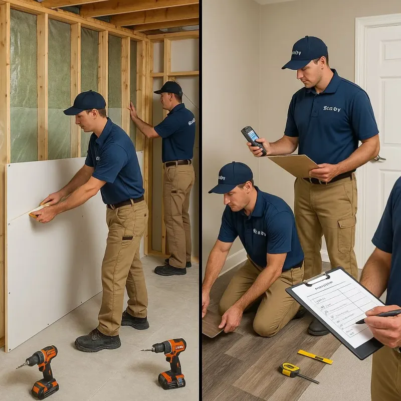 Repairs and Reconstruction process in Varnell, GA