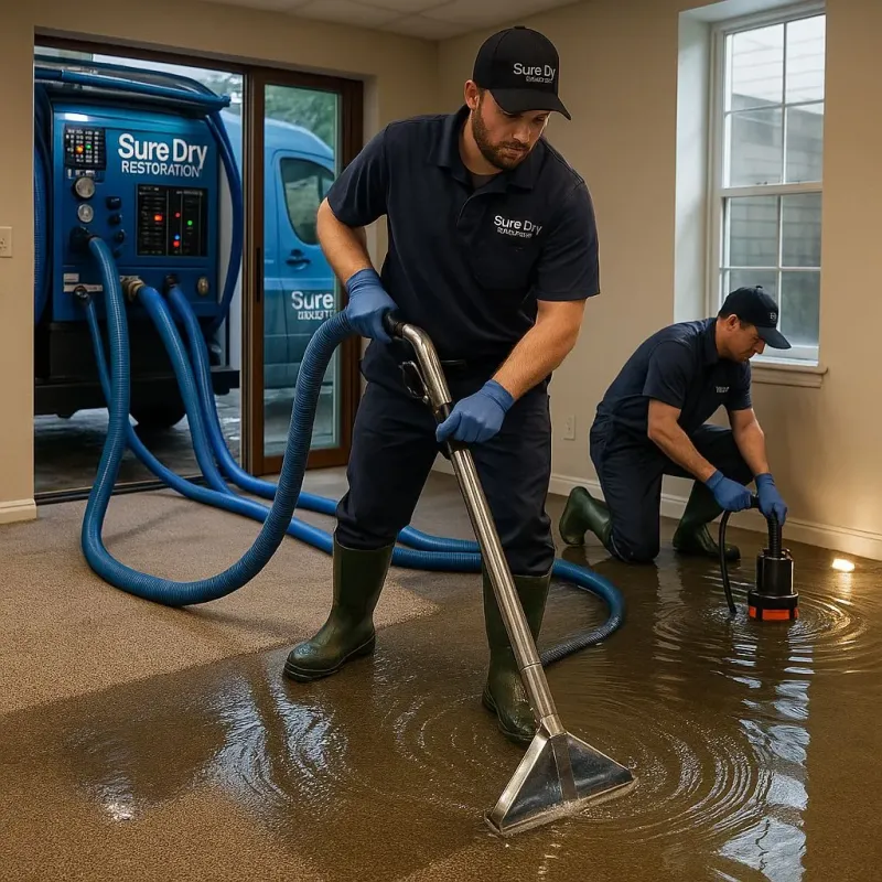 Water Extraction and Removal process in Varnell, GA